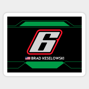 Brad Keselowski #6 2023 NASCAR Design Sticker